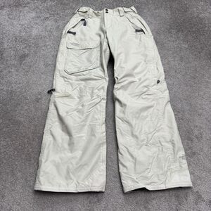 Vintage 2000s The North Face HyVent Ski Pants Womens Medium Beige Waterproof